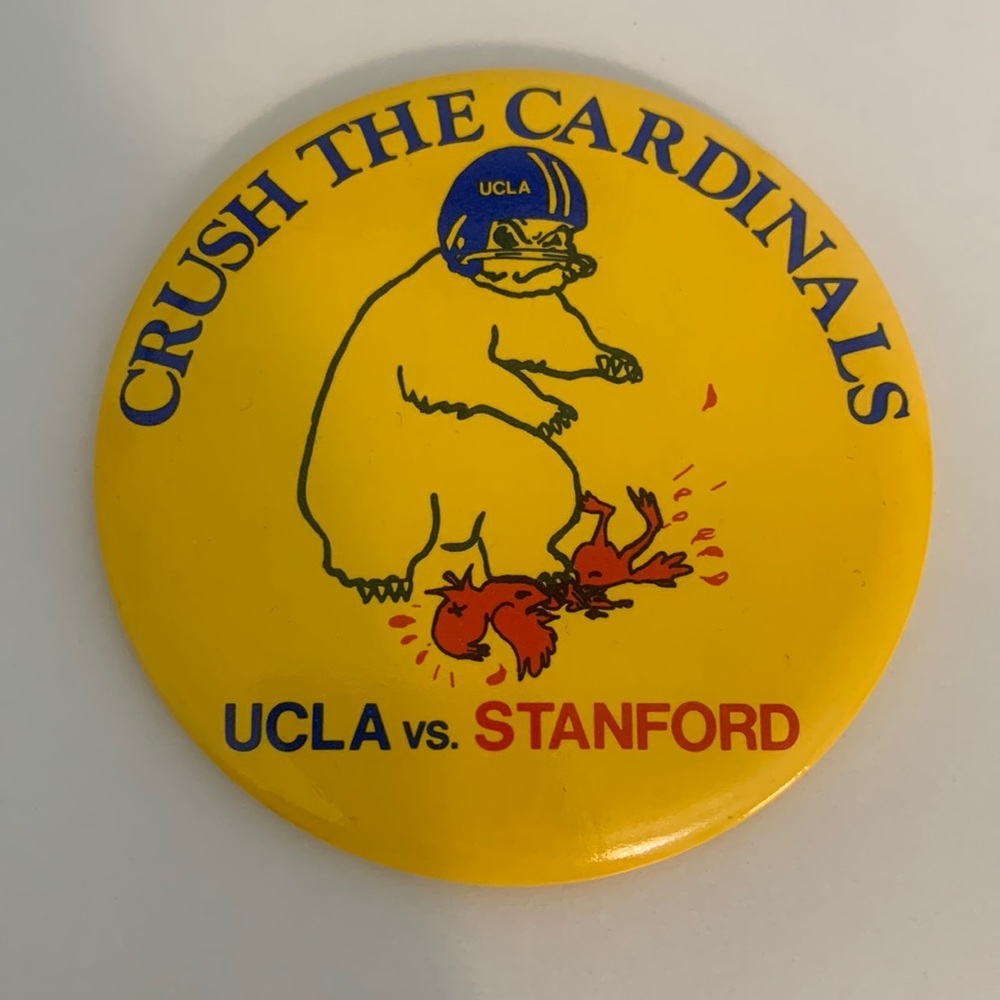 VTG UCLA Pin crush the cardinals UCLA vs Stanford